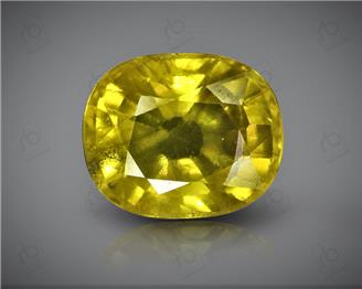 Natural Heated & Treated Yellow Sapphire Certified 4.32 (CTS) ( 85599 ) (D)